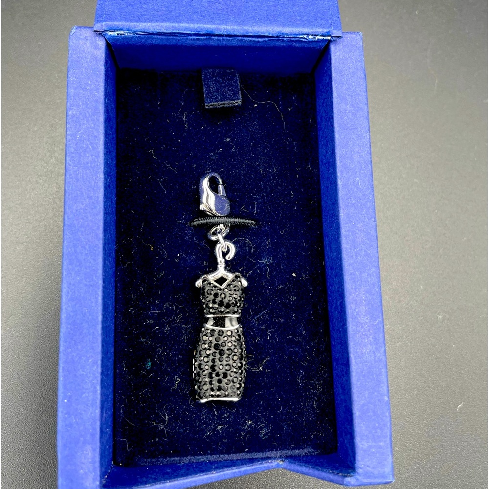 Swarovski Little Black Dress Charm
